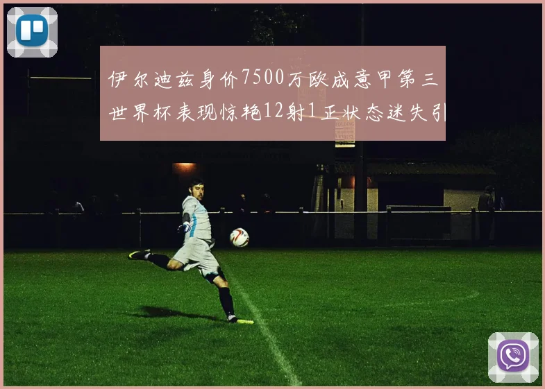 伊尔迪兹身价7500万欧成意甲第三世界杯表现惊艳12射1正状态迷失引发关注